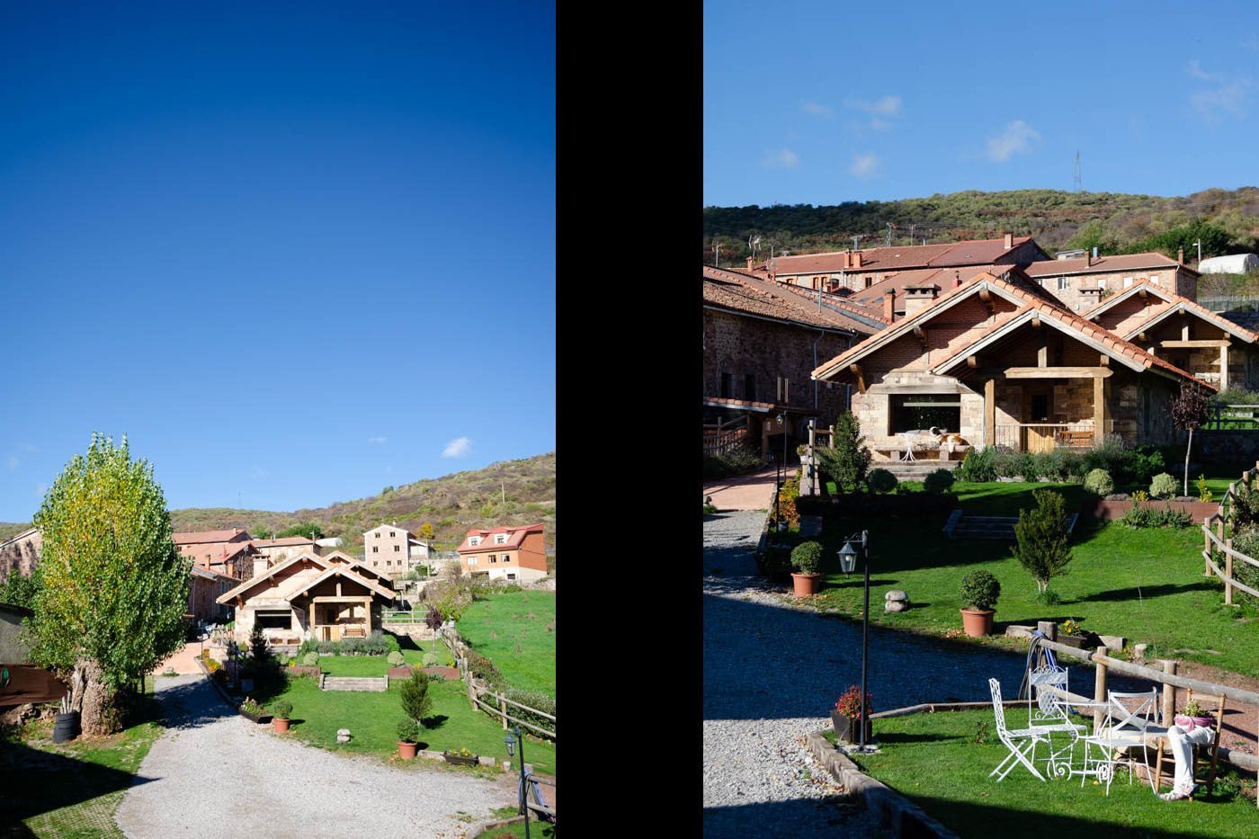 A village house with a country feel